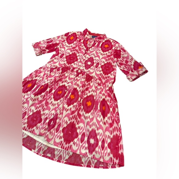 Tuckernucks Ro's Garden Magenta June Deauville Dress Size Small - Picture 6 of 11